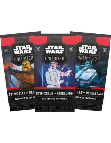 Star Wars Unlimited : Booster Étincelle de Rébellion - Jeux de cartes à collectionner - JCC