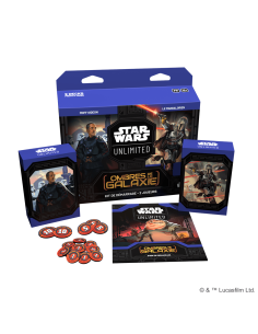 Star Wars Unlimited : Kit de Démarrage 2 joueurs Ombres de la Galaxie  - Jeux de cartes à collectionner - JCC