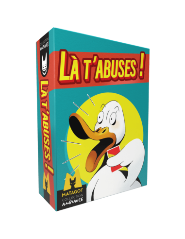 Là T'abuses ! - Jeux d'ambiance - Jeux de Quizz - cover - couverture - boîte - visuel