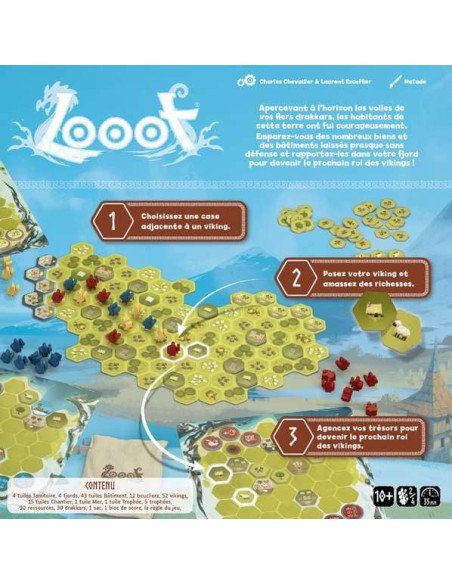 Looot - Jeux de société - Jeux Familaiux - dos de la boîte
