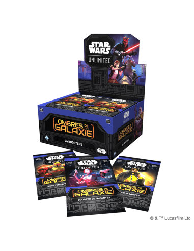 Star Wars Unlimited : Booster Ombres de la Galaxie - Jeux de cartes à collectionner - JCC