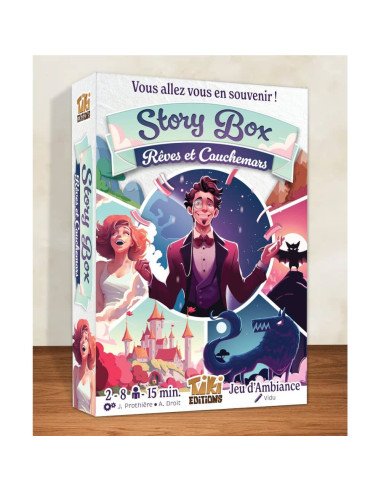 Story Box Rêves et Cauchemars - Jeux de société - cover - couverture - boîte