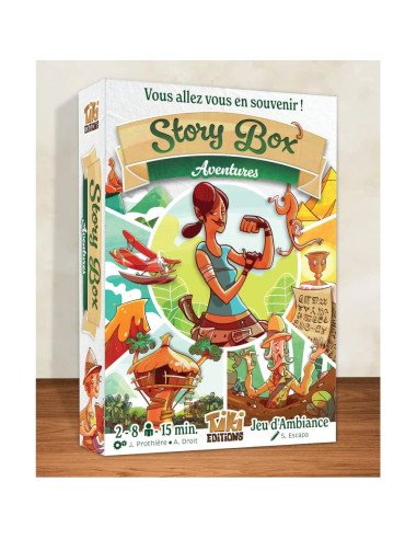 Story Box Aventures - Jeux de société - Jeux Coopératifs - cover - couverture - boîte