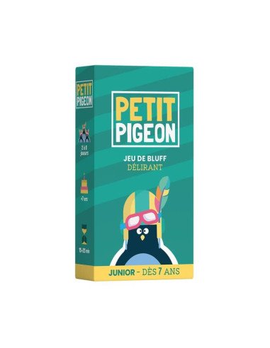 Petit pigeon - Jeu de société - ambiance - Bluff - Boite -Illustration