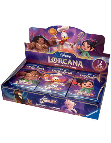 Disney Lorcana : Display 24 Boosters Chapitre 5 FR - Les Gentlemen du Jeu