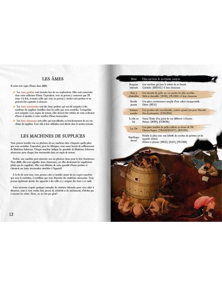 D666 - Jeu de rôle - livre de jeu - solo - page - illustration