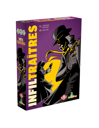 Infiltraitres - Jeu de société - coopératif - Boite