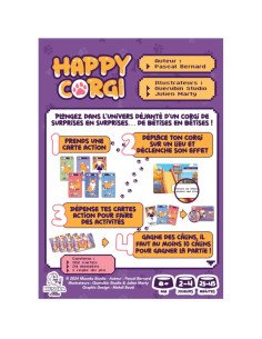 Happy Corgy - Jeu de société familial - chien - Boite 2