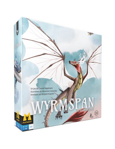 Wyrmspan - Jeu de société - expert - dragon - Wingspan - boite