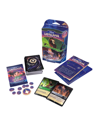 Disney Lorcana : Deck de Démarrage Scar/Kronk Chapitre 5 - Ouvert - Les Gentlemen du Jeu