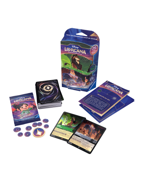 Disney Lorcana : Deck de Démarrage Scar/Kronk Chapitre 5 - Ouvert - Les Gentlemen du Jeu