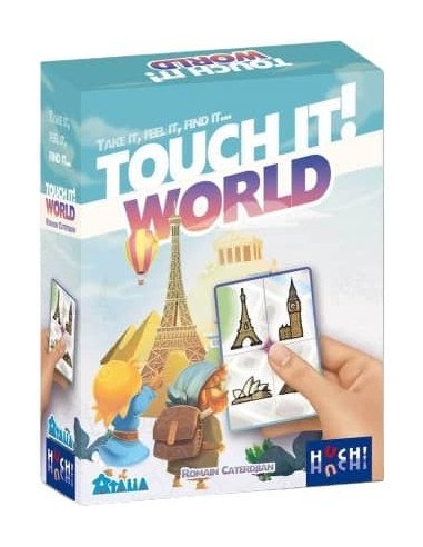 Touch it monuments - touch It World - jeux de société - enfants - boite