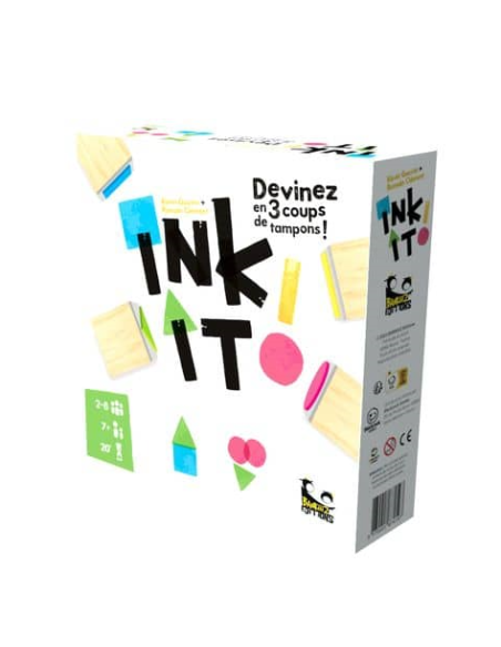 Ink It - Jeux de société - Tampons - Créativité - Boite