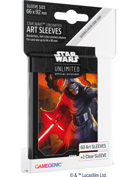 Star Wars Unlimited : Sleeves Kylo Ren Set 2