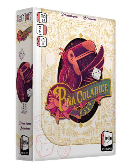 Piña Coladice - Jeux d'ambiance - visuel de la boîte Piña Coladice - Jeux d'ambiance - visuel de la boîte