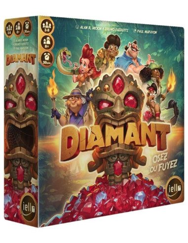 Diamant - Jeux de société - Stop ou encore - risque - expédition - boite