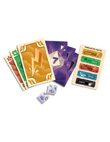 1% - Jeu de société - Famille - Bluff - Matériel - Carte