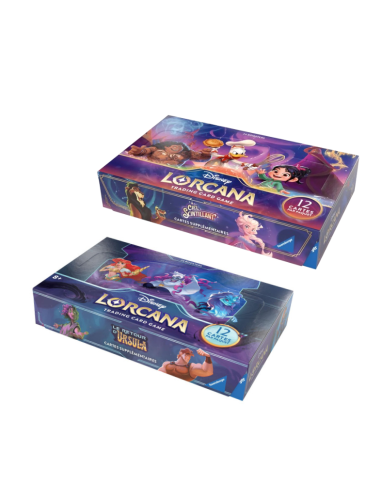 Disney Lorcana : Bundle Display Chapitre 5 + Chapitre 4 - Jeux de Cartes à Collectionner - visuel des boîtes