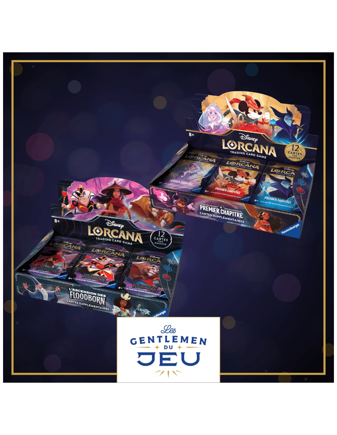 Disney Lorcana Chapitre 1 Cartes à Collectionner