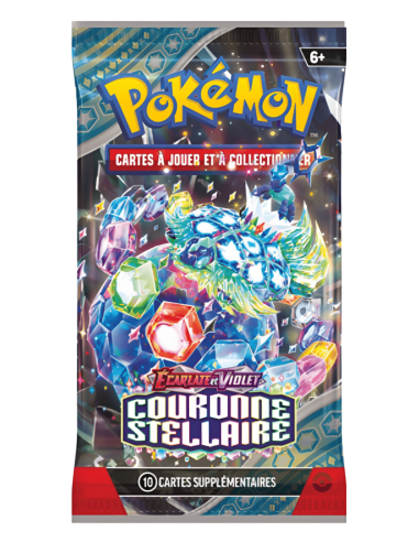 Pokémon EV07 : Boosters Couronne Stellaire - visuel du jeu Pokémon EV07 : Boosters Couronne Stellaire - visuel du jeu
