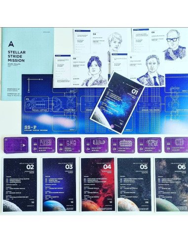 Apogée : Stellar Stride - Jeux de société - Jeux Experts - visuel du matériel