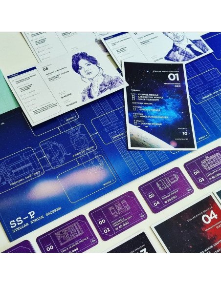 Apogée : Stellar Stride - Jeux de société - Jeux Experts - visuel des cartes