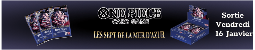 One Piece OP14 : Les Sept de la Mer d'Azur - Cartes One Piece